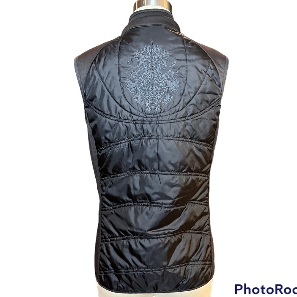 Athleta Black Flashback Embroidered Lightweight P… - image 2